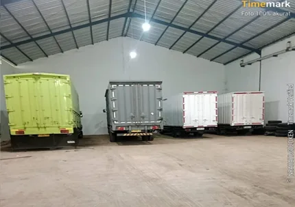 Fasilitas gudang Buraq Logistik di Makassar